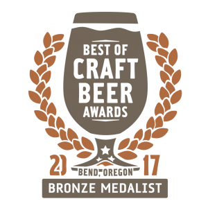 2017 Best of Craft Beer Awards - Central Oregon - Logo Bronze